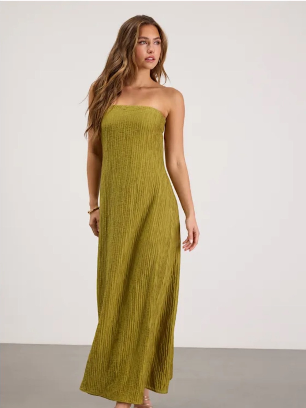 Strapless Maxi